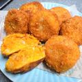 卯月のうさぎ２０１４'s cooksnap of when they made かぼちゃとキヌアのカレー風味コロッケ.