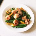 nana_tenjo's cooksnap of when they made ホタテといんげんのバターレモン炒め.