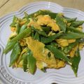 chikarin♡'s cooksnap of when they made モロッコいんげんと卵のバター炒め☆トルコ.