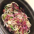 pnkdiamond's cooksnap of when they made サラダからし菜のパスタ.