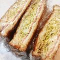 ノエル・ギャラガー's cooksnap of when they made おひとりさまのラップサンド.