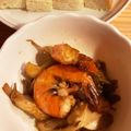 クック8LGY24☆'s cooksnap of when they made 海老とマッシュルームのアヒージョ.