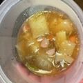 まいちーDX's cooksnap of when they made 白菜と豚ひき肉のピリ辛中華スープ.