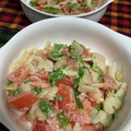 猫のミイヤ's cooksnap of when they made セロリとトマトのごまマヨサラダ.