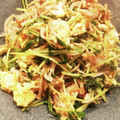 yuntaimama's cooksnap of when they made 卵と三つ葉とえのきのふわっと炒め.