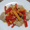 クックLXZU70☆'s cooksnap of when they made 鶏肉＆パプリカの超簡単♡マスタード炒め♪.