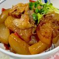 よしよしのキッチン☆'s cooksnap of when they made 豚こま大根♪しみじみ大根.
