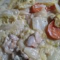 初レポまにあ's cooksnap of when they made 簡単・白菜と鶏もも肉のクリーム煮.
