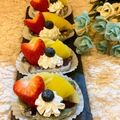 ビューティキャット's cooksnap of when they made 簡単ひと口♬フルーツ＆大福のプチフール＊.