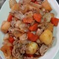 鶏皮坊主's cooksnap of when they made 豚バラでこってり肉じゃが.