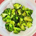 マルんちの丸顔's cooksnap of when they made 茹でたブロッコリーの簡単水切り方法.