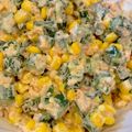 ヒロ♪エリ's cooksnap of when they made お弁当にも！おくらのツナマヨコーン.