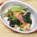 みぃくんのママ's cooksnap of when they made ずぼら母ちゃんの小松菜と卵炒め.