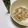 sayaendo＊'s cooksnap of when they made わさび醤油味の納豆.