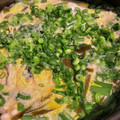Makalea's cooksnap of when they made にらと豆腐の昆布だし卵とじ.
