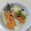 katoune's cooksnap of when they made 鮭のアラで超簡単★じゃっぱ汁★.