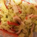 はにーくろーばー's cooksnap of when they made キャベツとカニカマのやみつきサラダ.