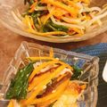 おうちごはん☆'s cooksnap of when they made 油揚げ入り♪ほうれん草ともやしのナムル☆.