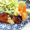 chi−ちゃん's cooksnap of when they made ﾚﾝｼﾞで簡単★温野菜ｻﾗﾀﾞ★.