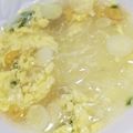 うーれい's cooksnap of when they made お家で本格♪春雨とコーン入り玉子スープ.