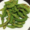 ノリノリ♪♪'s cooksnap of when they made 冷凍枝豆をちょっとアレンジ！焼き枝豆.
