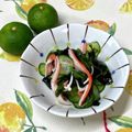 にきけん's cooksnap of when they made かぼすでさっぱり☆簡単酢の物.
