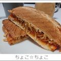 ちょこ☆ちょこ's cooksnap of when they made ナポリタンホットサンド.
