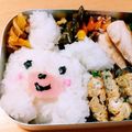 honey19's cooksnap of when they made バレンタインに♡うさぎちゃん＊キャラ弁.