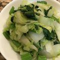 saki1010's cooksnap of when they made すぐ出来る☆青菜と白菜の浅漬け風お浸し.