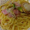 ツバミックス's cooksnap of when they made 貝柱とアボカドのペペロンチーノ.