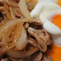 まな姫's cooksnap of when they made 豚こまガリバタ照り焼き☆半熟目玉焼きのせ.