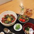 Green53451's cooksnap of when they made マグロアボカドユッケ丼.