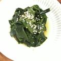 みなとのまんま's cooksnap of when they made 柚子胡椒ポン酢で　お刺身わかめ.