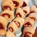 peko628's cooksnap of when they made 強力粉&薄力粉でも！ベーコンエピ！.
