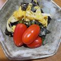 おおミー's cooksnap of when they made フライパン２つでキクラゲと玉子の中華炒め.