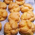 ナリボー's cooksnap of when they made グルテンフリー米粉シュークリーム.