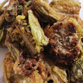 RMNT's cooksnap of when they made ふきのとうとタラの芽のいんちき天ぷら.
