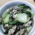 anzujyamu's cooksnap of when they made 簡単♪野菜で一品♪青梗菜のニンニク炒め.
