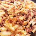 zaruzaru's cooksnap of when they made 給食の味♪じゃがいものそぼろ炒め.
