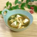 サヤスカマカン's cooksnap of when they made ゴロゴロ豆腐と水菜のかき玉スープ.