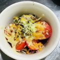 ｂｅｒｒｙ＋'s cooksnap of when they made サバ缶とトマトのチーズ乗せ.