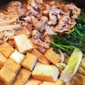 さきこ☻'s cooksnap of when they made すき焼き風♪　厚揚げと豚肉と白ねぎの煮物.