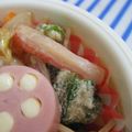 キャシーキャサリン's cooksnap of when they made オクラ+カニカマ＝ねばりんこ☆サラダ.