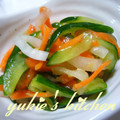 yukiはぴ's cooksnap of when they made ＊簡単＊やみつき♡柚子コショウの和え物.