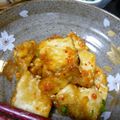 ゆいランラン's cooksnap of when they made 混ぜるだけ☆厚揚げの韓国風味サイコロ焼き.