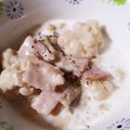 ぽんぽこ♩'s cooksnap of when they made 白菜入りカリフラワーとベーコンのシチュー.