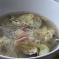 robicat's cooksnap of when they made 茄子とミョウガのスープ.