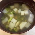 クックM96XDX☆'s cooksnap of when they made ヘルシー♪めかぶと大根のスープ.