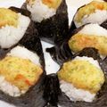 ☆ドキンちゃん☆”'s cooksnap of when they made 食欲そそる！えびの磯辺揚げ天むす.