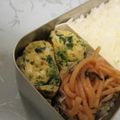 龍青空ママ's cooksnap of when they made しらすとほうれん草の卵焼き.
